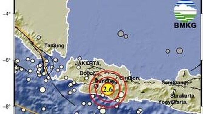 Pangalengan Diguncang Puluhan Gempa, BMKG Catat 42 Kejadian Sejak Rabu